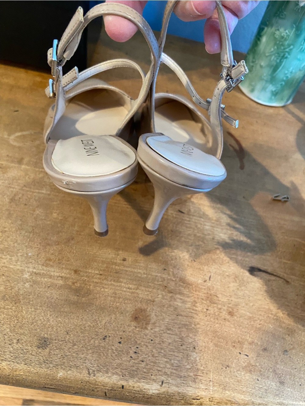 Bone Nine West low heel sling backs
7 1/2 - Picture 4 of 4